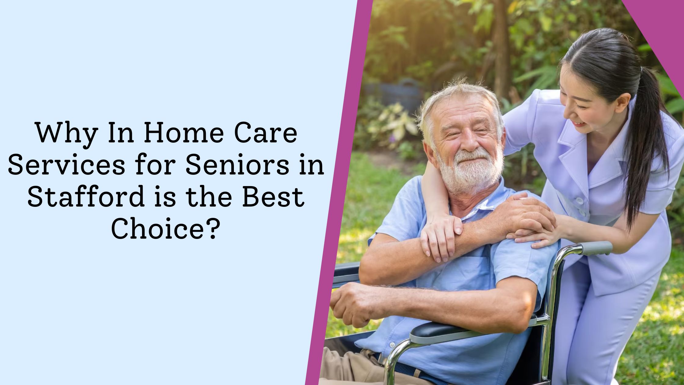 in home care services for seniors in Stafford